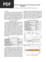 The RFQ Injector For The Radioactive Ion Beam of Spes Project