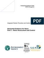 IPPC - H3 - Part - 2 - Horizontal Guidance Note - Noise Assessment & Control (2002)