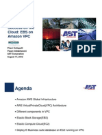 Deploying For Success On The Cloud - EBS On Amazon VPC