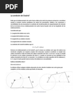 La Condición de Grashof