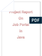 Project Report On Online Job Portal