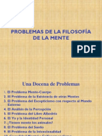 Problemas de La Filosofía de La Mente