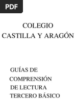 Guias de Comprensión de Lectura - 3° Básico