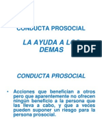 Conducta Prosocial