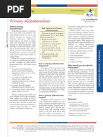 Primary Aldosteronism: Hormones & You