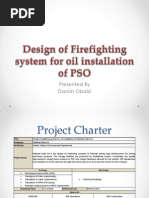 Design Firefighting System For Oil Installation of PSO