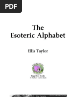 Ellis Taylor Esoteric Alphabet