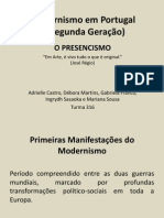 O Modernismo em Portugal