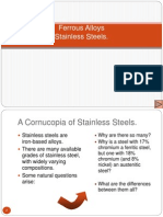 Ferrous Alloys Stainless Steels