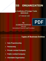 Business Organizations