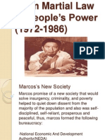 From Martial Law To People's Power (1972-1986) 1