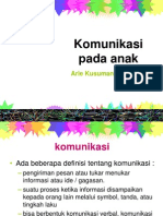 Komunikasi Pada Anak