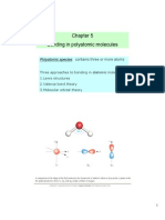 Chapter5 Bonding in Polyatomic Molecules