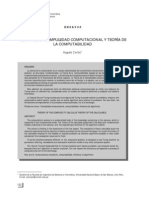 Teoria de La Complejidad Computacional PDF