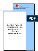 Pautas de Análisis de Documentos TP