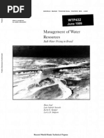 Bulk Water Pricing in Brazil WB 1999