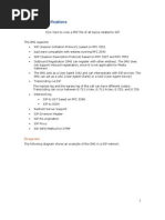 IMG SIP Specifications: Diagram