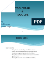 Tool Life & Tool Wear PPT by Ankit & Vikram