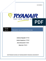 Ryanair Analysis & Valuation