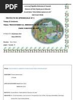 2do Proyecto Aprendizaje 1er Grado