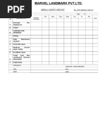 Blank Format Weekly Safety Report