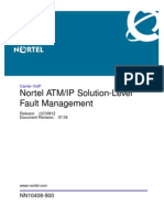 ATM IP Solution Level Fault Management CVM12 NN10408 900 - 07.04