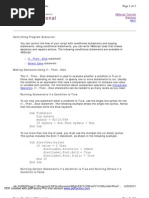 Using Conditional Statements: If... Then... Else Select Case