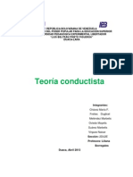 Informe de Teoria Conductista Listo