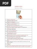 Cashing A Check PDF