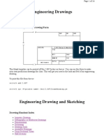 Engineering Drawings: The Blank Engineering Drawing Form