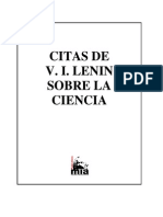 Lenin Sobre La Ciencia PDF