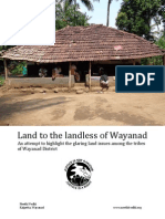 Land To The Landless of Wayanad