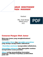 Cemaran Pangan Oleh Mikotoksin