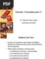 Solución Caso - Chocolates para Tí