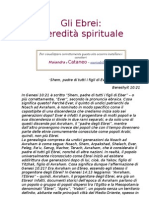 Gli Ebrei-L'eredità Spirituale