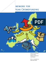 European Crowdfunding Framework Oct 2012