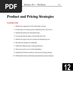 Product & Pricing