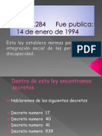 Ley 19284 Fue Publica