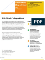 The New York State District Report Card