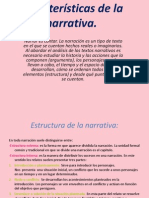 Características de La Narrativa