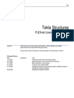 Tekla Structures Flex Net Licensing User Guide