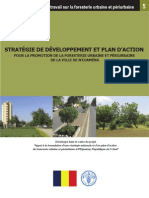 Stratégie de Développement Et Plan D'action Pour La Promotion de La Foresterie Urbaine Et Périurbaine de La Ville de N'djaména