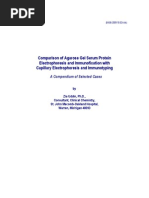 Comparison of Agarose Gel Serum Protein Electrophoresis and Immunofixation With Capillary Electrophoresis and Immunotyping