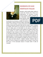 Biografia de Juan Montalvo Fiallos