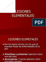 Lesiones Elementales