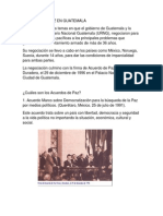 Acuerdo de Paz en Guatemala