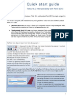 Tekla Revit Interoperability Quick Start Guide