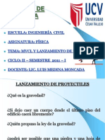 Lanzamiento de Proyectiles