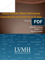 Louis Vuitton Moet Hennessy Expanding Brand Dominance in Asia