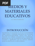 Medios y Materiales Educativos